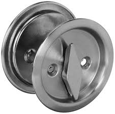 Kwikset 335 Rund Ficka Dörrlås i Satin Nickel
