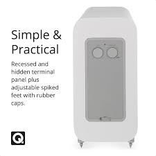Q ACOUSTICS 3060S Aktiv Subwoofer - Arktisk Vit