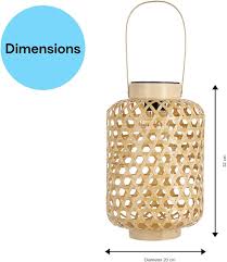 Clas Ohlson® Hängande LED Solkorg Lykta
