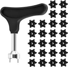 Tiamu 25-pack Golfskospikar