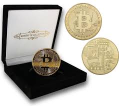 PfX Gyllene Bitcoin Samlarmynt i 24K