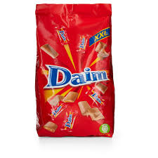 XXL DAIM MINI Choklad med Karamell 460 g