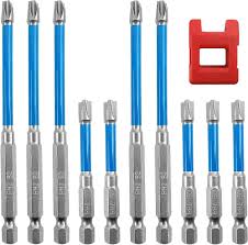 10-pack Magnetiska Långa Bits PH2