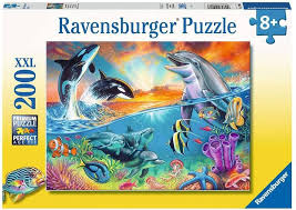 Ravensburger XXL Barnpussel 200 Bitar - Perfekt för 8 år och uppåt