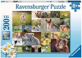 Ravensburger Barnpussel – Söta Djur Bebisar