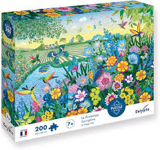 Calypto 3907401 Vårpussel för Barn - 200 Bitars Mjuk Touch