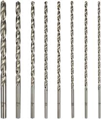 Precisionsborr 0.5mm - 3.2mm för Metall