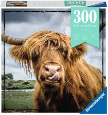 Ravensburger Pussel – Highland Cattle – 300 Bitar
