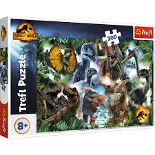 Trefl - Jurassic World Dominion: Favoritdinosaurier Pussel 300 Bitar