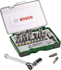Bosch 27 Delar Bits- och Spärrsats
