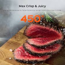 Dreo Air Fryer 3.8L med 50 Recept och Justerbar Temperatur 40℃-200℃