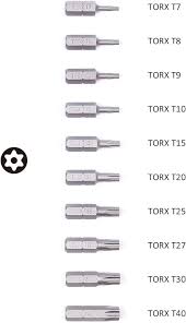 Protorq TORX Säkerhetsbitar (T7-T40) - Tamper Resistant