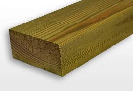 Grönt Behandlat Sågat Trä 047x50 mm (2x2 tum) - 2