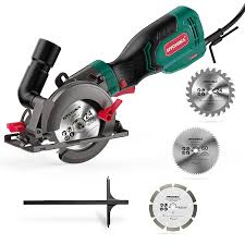 Handcirkelsåg HYCHIKA 750W med 6 sågblad