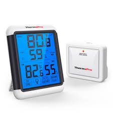 ThermoPro TP65C Trådlös Hygrometer för Inomhus- och Utomhusbruk