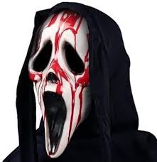 Ghostface-mask för Barn och Vuxna