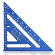 Workpro Snabbvinkel 180 mm - Aluminium Snickarvinkel för Precisionsmätning