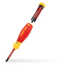 Wiha PocketMax Elektrisk Skruvmejselset – 4 Delar