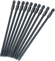 Extra Lång PH2 Torx Skruvmejselbits Set 150 mm