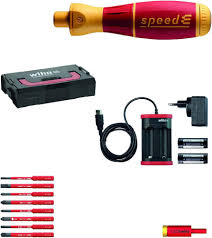 Wiha speedE® Elektrisk Skruvmejselsats 590T102
