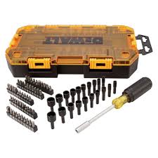 DEWALT 71-delars skruvmejsel- och mutterdrivarsats