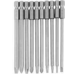 Wera Torx Bit Set 10 st 100mm - Magnetisk Skrufmejselset