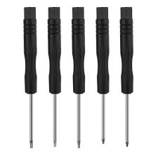 5-pack Torx Skruvmejslar T2-T6 för Mobiltelefon
