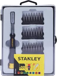 STANLEY 32-delars skruvmejselset STHT0-62634
