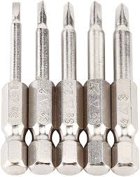 5-pack Triangelbits för Elektrisk Skruvmejsel - 50 mm