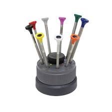 Bergeon 30081-S09 Mini Skruvmejsel Set för Klockmakare
