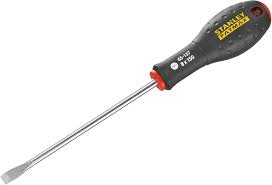 Stanley Fat Max Utsvängd Skruvmejsel 8x150 mm - Svart/Röd