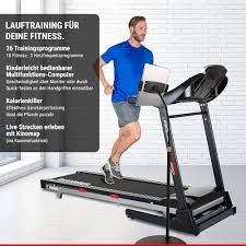 HAMMER Race Runner 2000 m - Hopfällbart Löpband med 26 Program