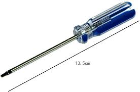 Kobwa™ Blå T8 Tamper-säker Torx-skruvmejsel för XBOX 360 och PS3