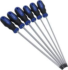 6-pack Extra Lång Torx Skruvmejslar T10-T30 – 250 mm