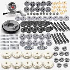 HBBY Technic Reservdelar Set - 112 St Kugg- och Byggstenar