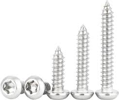 Qrity 50-pack M4*12mm Självgängande Skruvar med Torx Panhuvud