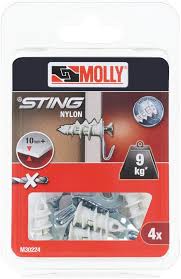 Molly Nylonsnörfäste med Krokar