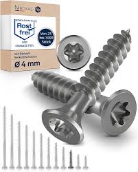 Rostfria Träskruvar 4x25 mm (25 st)