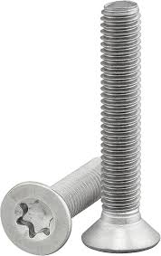 Rostfria försänkta skruvar med Torx - M6 x 16 mm (10 st)