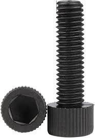 Liujia M6 M8 Svart Nylon Hex-skruvar