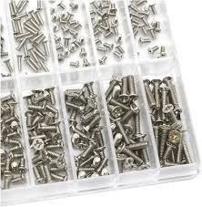 Miniatyrskruvsats för Glasögonramar - 18 Arter