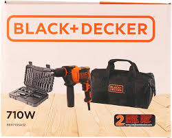 Black+Decker BEH710SA32-QS Slagborr 710W med 32-delars Set
