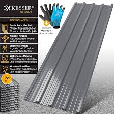 KESSER® - 12 Trapetsplåtar 129 x 45 cm (7 m²)