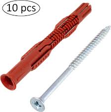 AERZETIX - C65005 - Set med 10 Stift 10x100mm för Ihåliga Material