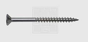 SWG Spånskiva Skruv 5x80 mm A2 – 80 Stycken