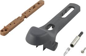 wolfcraft Startpaket för Dolda Skruvar till Trädäck
