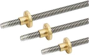 Gängad Backlash 8mm/10mm Trapetsgängskruv T8 T10