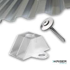 KAISER Plastic® Monteringsset för Trapetsplattor – 50 st Avståndshållare och Skruvar