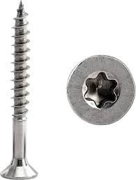 FASTON Torx 5x140 Spånskivskruvar med Försänkt Huvud