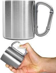 Outdoor Saxx® Campingkopp - Metallmugg 200 ml